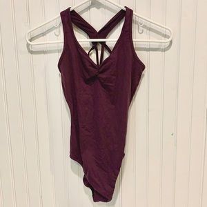 Plum Purple So Danca leotard size S